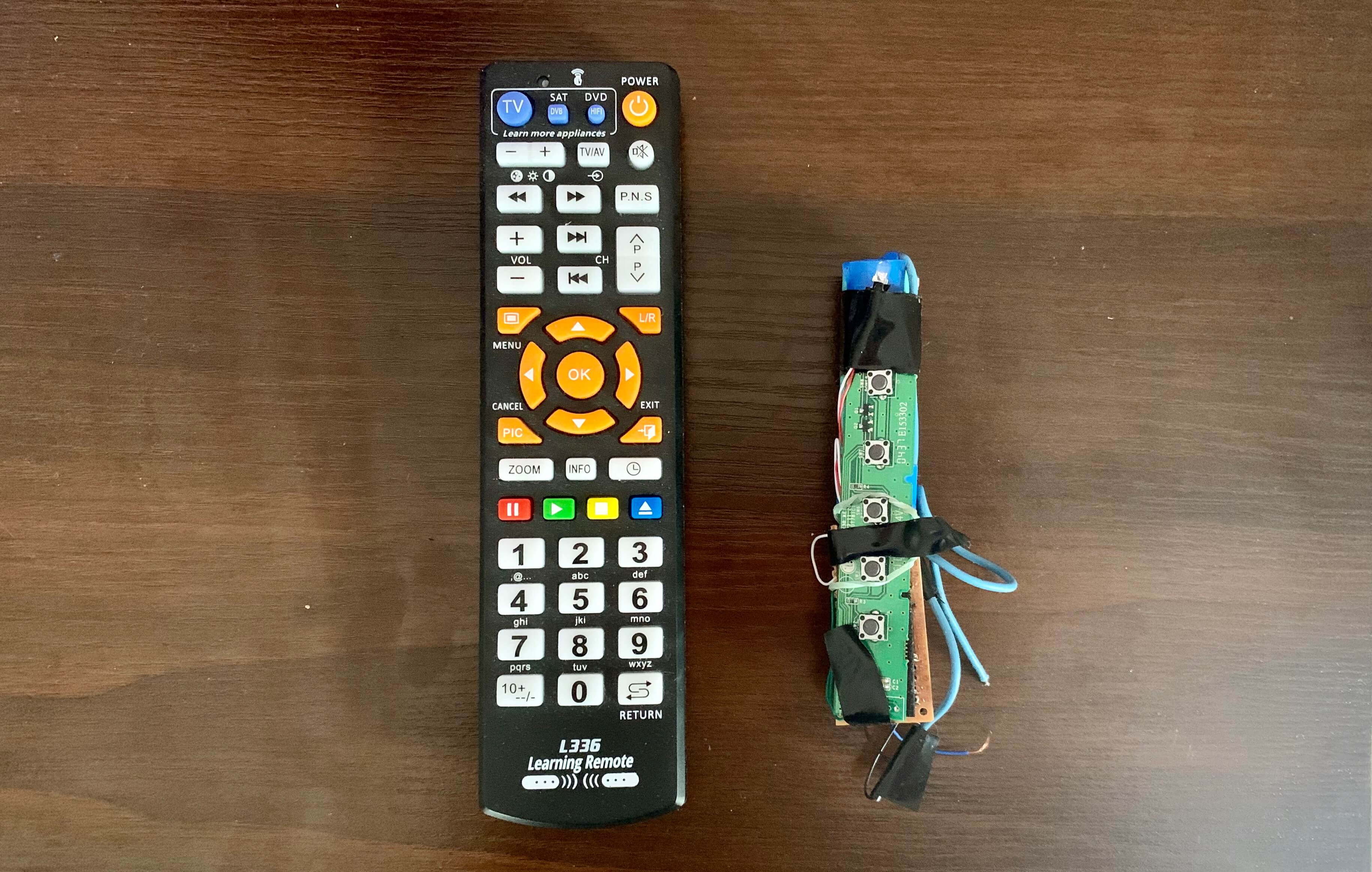 DIY arduino remote