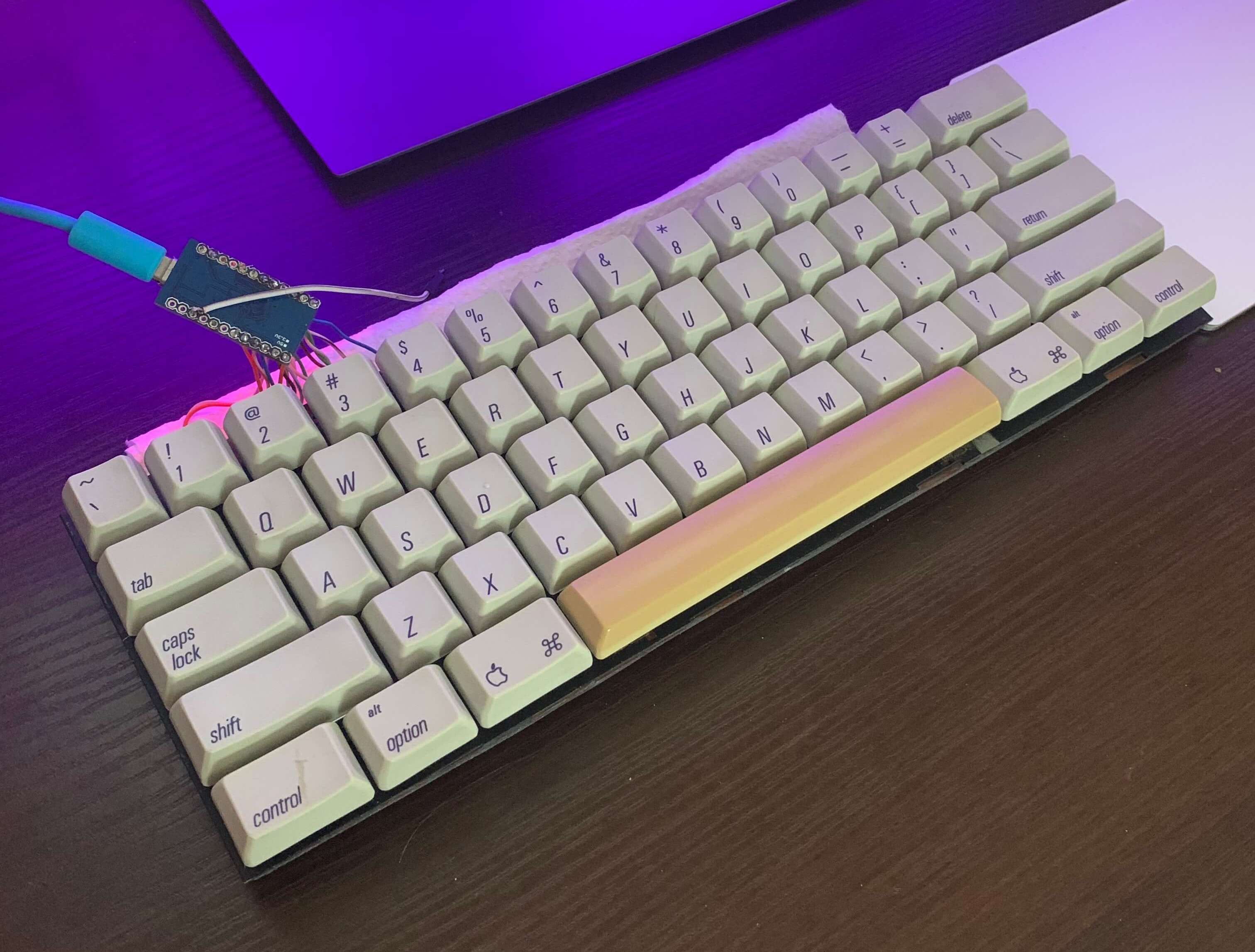 60% AEK alps64 keyboard